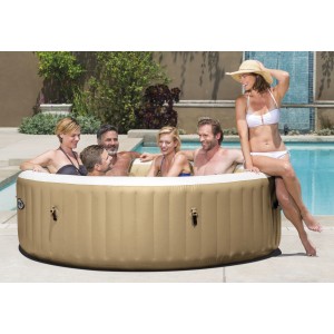 Pure Spa Bubble Massage (6 ατόμων) Wifi Κονσόλα Intex