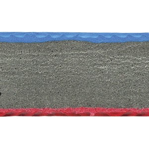 Δάπεδο Προστασίας EVA Διαμάντι 100x100cm 2,5cm Κόκκινο-Γκρι-Μπλε - Image 2