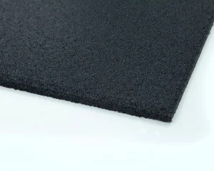 Λαστιχένιο Πάτωμα BEFIT ZERO Πλακάκι 100x50cm 15mm Μαύρο