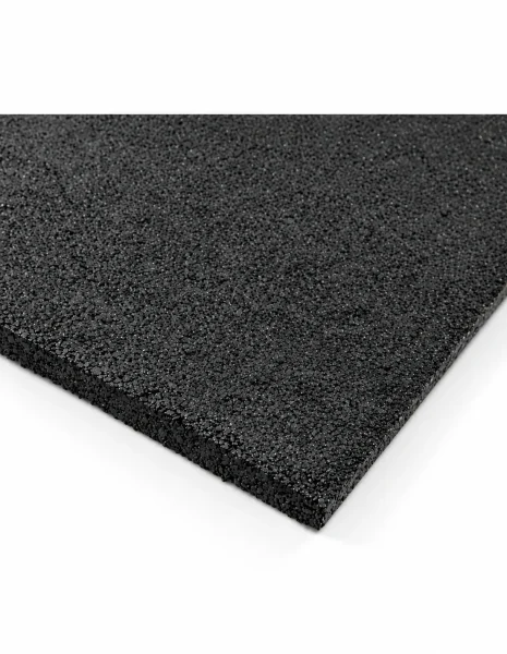 Λαστιχένιο Πάτωμα BEFIT ZERO Πλακάκι 100x50cm 15mm Μαύρο