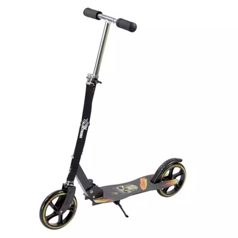 Nils Extreme HA205D BLACK PU 205MM scooter - Image 4