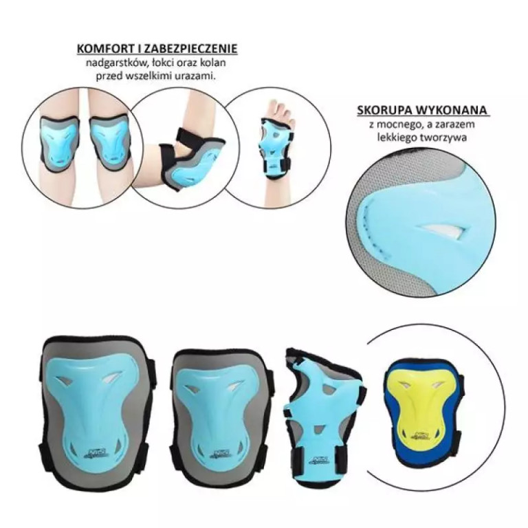 Protectors set Nils Extreme gray-blue H716 rL - Image 2