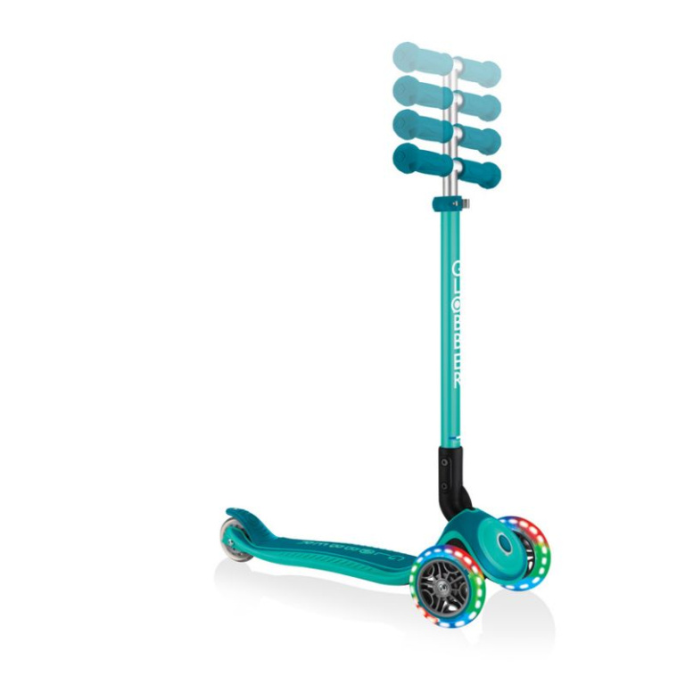 Scooter 3 wheels Globber Primo Foldable Plus Lights Jr 439-107 - Image 2