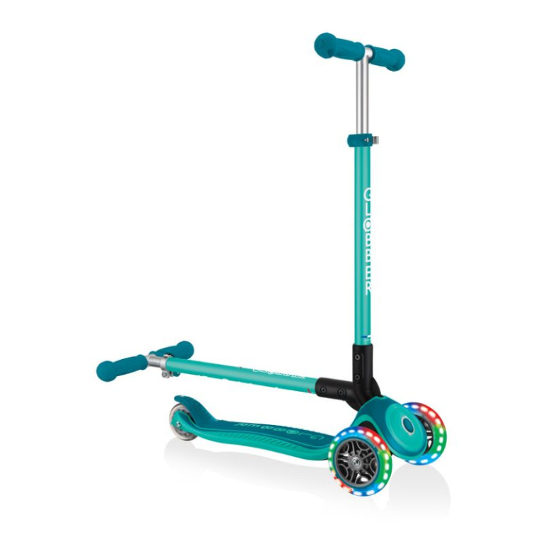 Scooter 3 wheels Globber Primo Foldable Plus Lights Jr 439-107 - Image 3