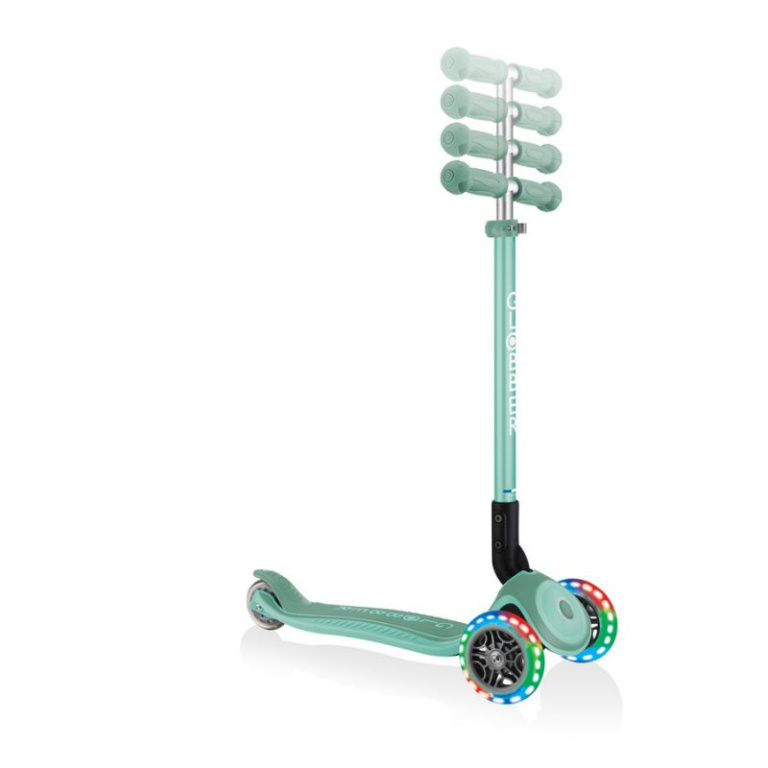 Scooter 3 wheels Globber Primo Foldable Plus Lights Jr 439-206 - Image 2