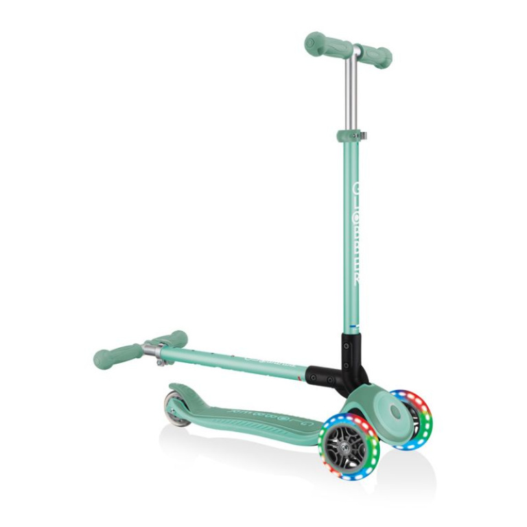 Scooter 3 wheels Globber Primo Foldable Plus Lights Jr 439-206 - Image 3