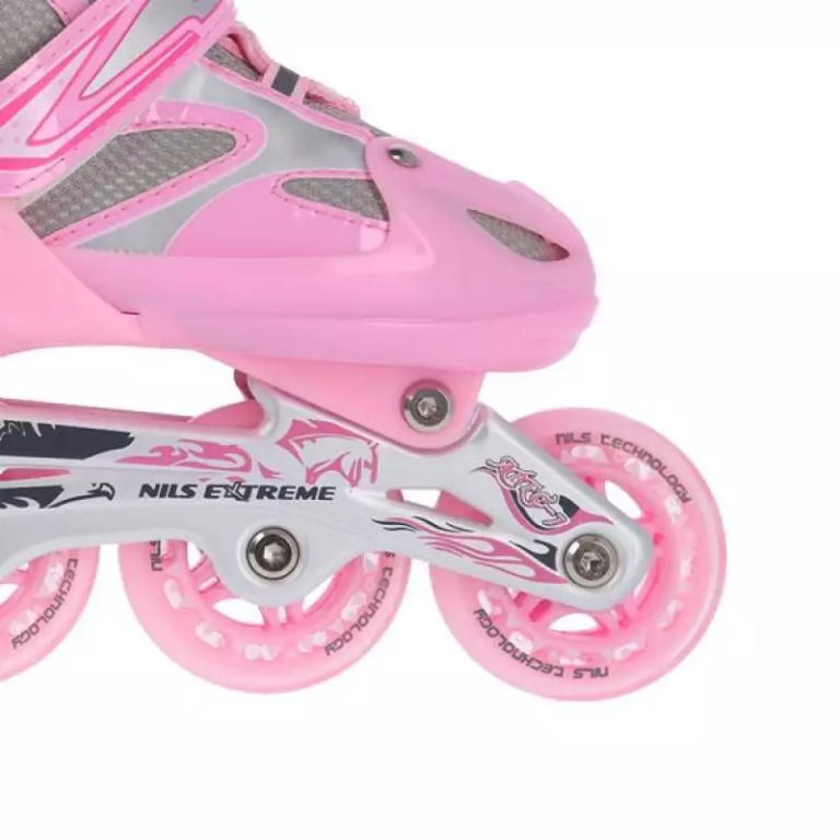 Rollerblades Nils Extreme 2in1 Pink r. 39-42 NH18366 A - Image 2