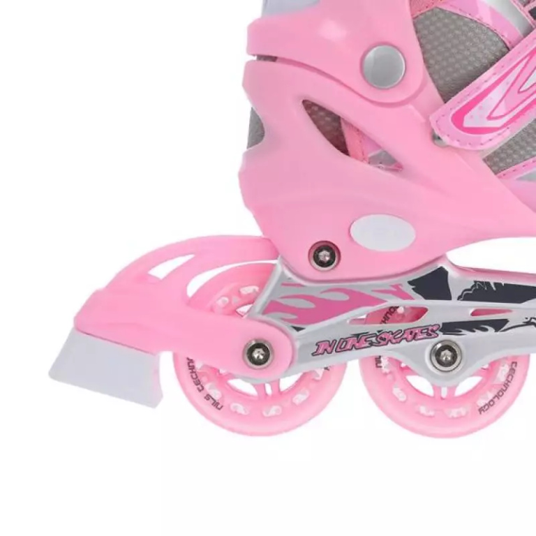 Rollerblades Nils Extreme 2in1 Pink r. 39-42 NH18366 A - Image 3