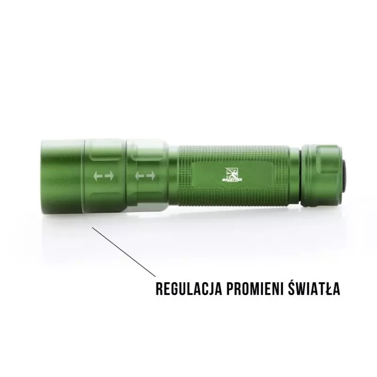 Aluminum Macgyver torch with smooth light regulation 200 LM 102275 - Image 3