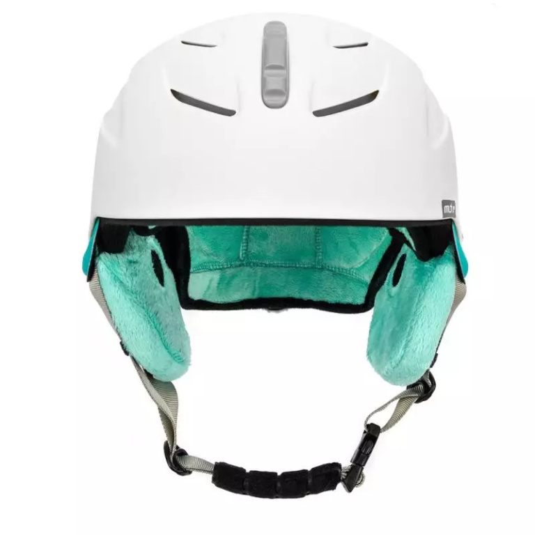 Meteor Lumi ski helmet white / mint 24858-24860 - Image 3