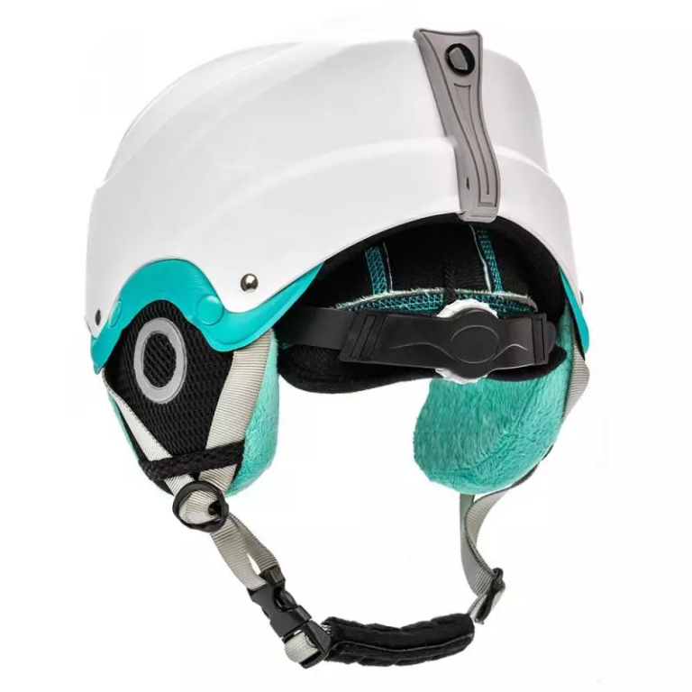 Meteor Lumi ski helmet white / mint 24858-24860 - Image 4