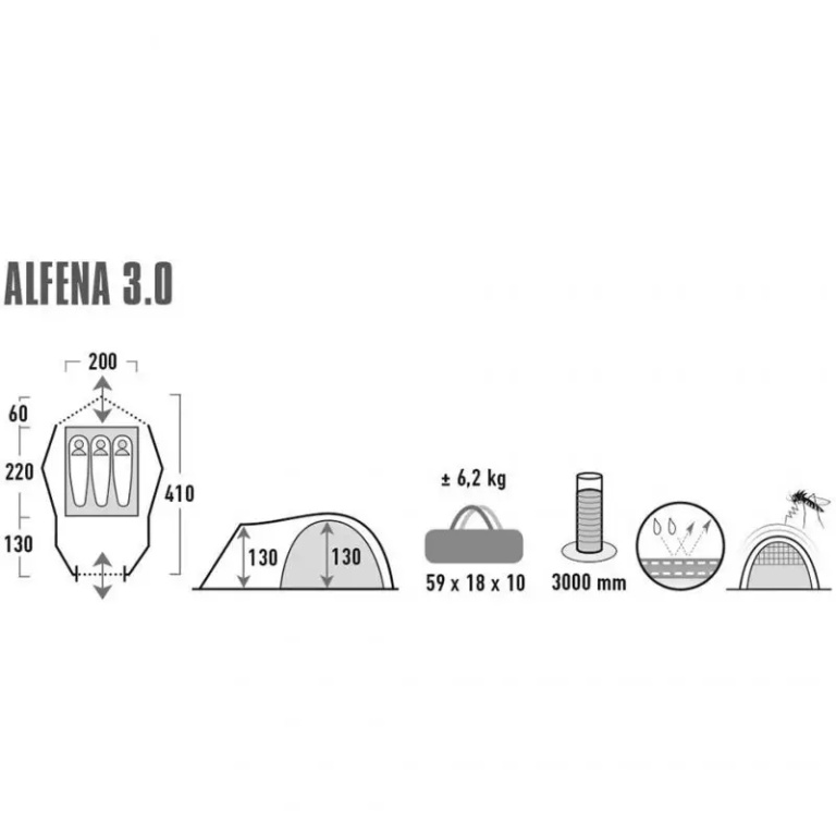 Tent High Peak Alfena 3 11433 - Image 11