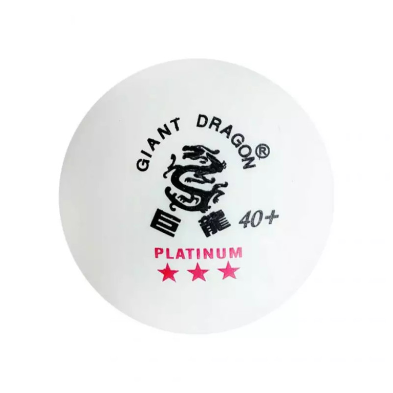 Set of Smj Giant Dragon Platinum Star *** table tennis balls 6 pcs. 8333 - Image 2
