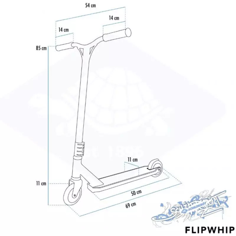 Schildkrot Flipwhip 510401 scooter - Image 6