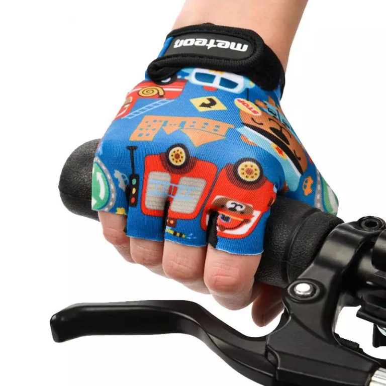 Cycling gloves Meteor Safe City Junior 26178-26179-26180 - Image 5