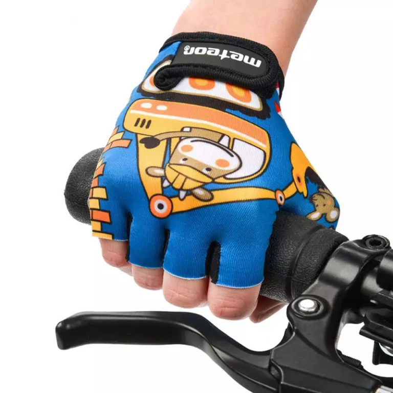 Cycling gloves Meteor Teddy Builder Junior 26184-26185-26186 - Image 5