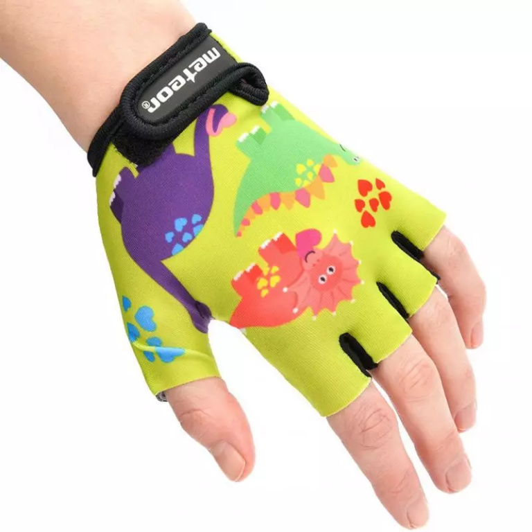 Cycling gloves Meteor Dino Junior 26190-26191-26192 - Image 3