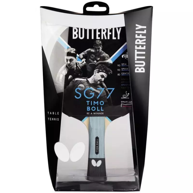 Butterfly Timo Boll Ping Pong Racket SG77 85027 - Image 3