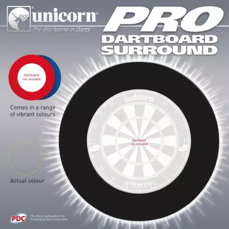 Protective cover Unicorn Professional Heavy Duty Dartboard Surround red: 79374 | blue: 79375 - Image 2