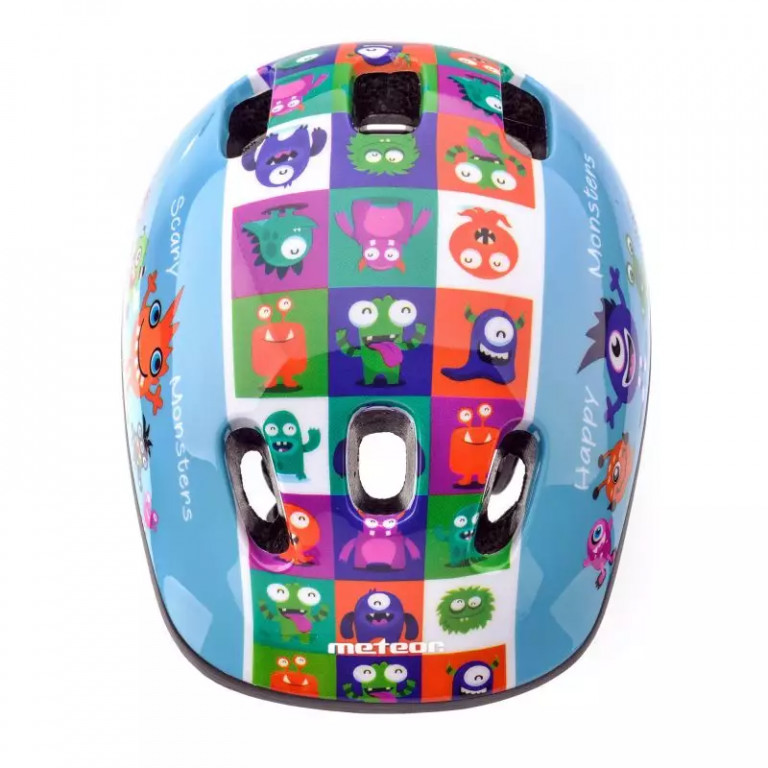 Bicycle helmet Meteor KS06 Happy monsters Jr 24835 - Image 5