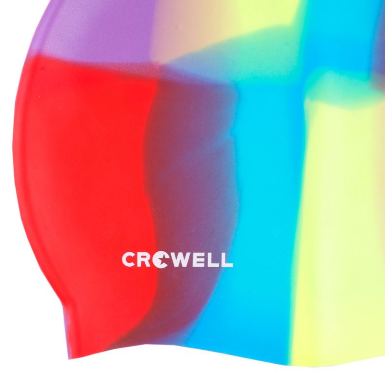 Crowell Multi-Flame-10 silicone swimming cap - Image 2