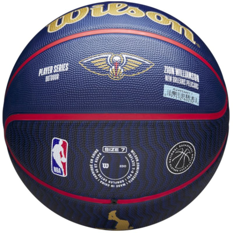 Wilson NBA Player Icon Zion Basketball Williamson Outdoor Ball WZ4008601XB7 - Image 2