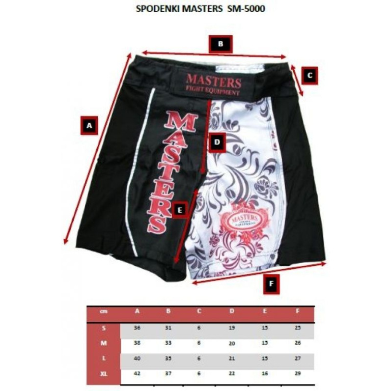 MMA Shorts Masters Jr Kids-SM-5000 065000-M - Image 3