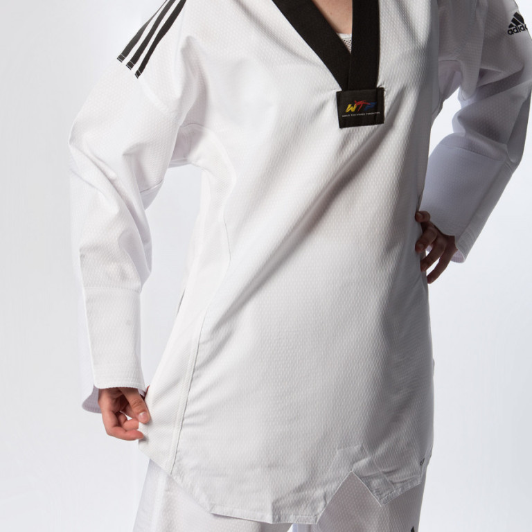 Taekwondo Στολή adidas LADY  ADITLD01 - Image 4
