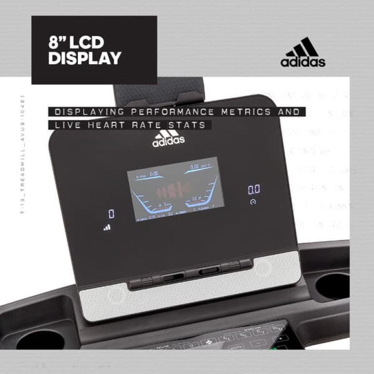 Διάδρομος Γυμναστικής 3.5HP Adidas T‑19 - Image 3