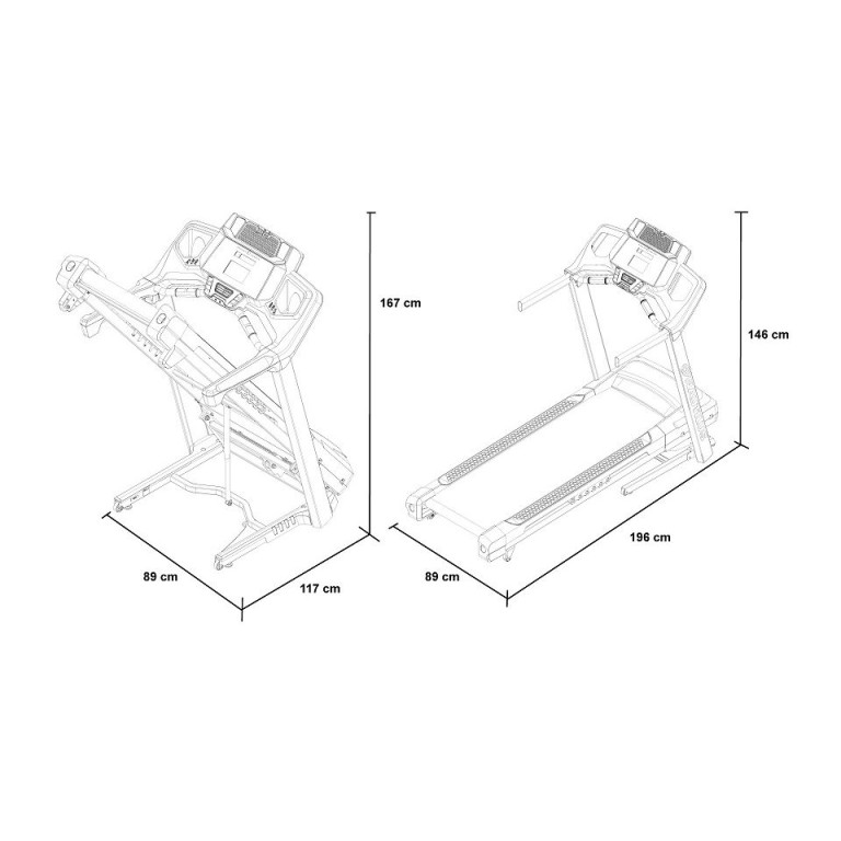Διάδρομος Ηλεκτρικός 3.0HP Nautilus T626 - Image 9