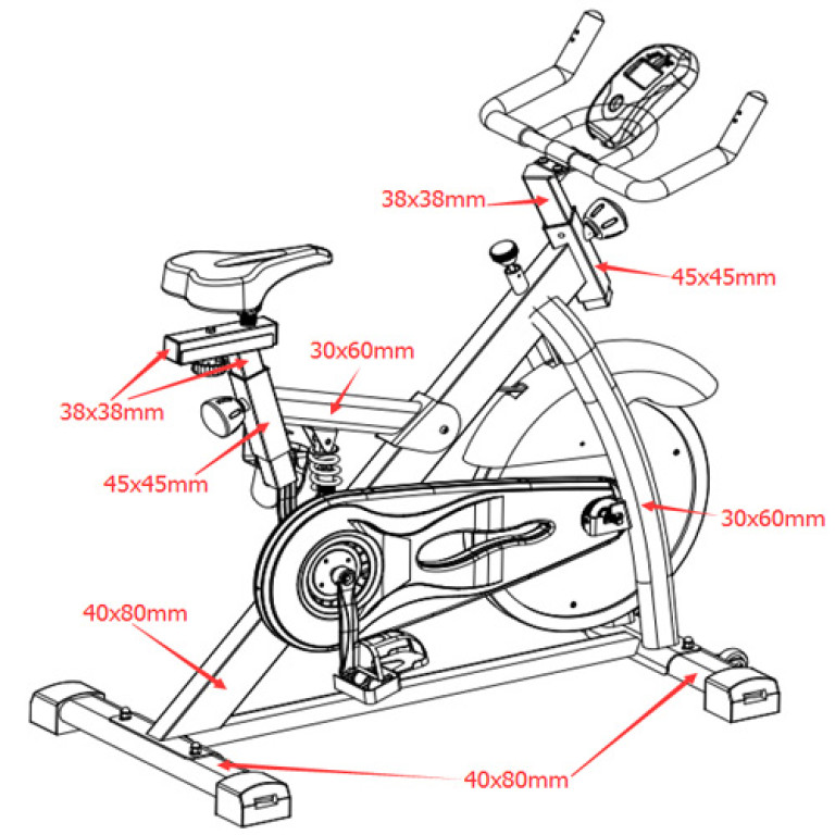 Ποδήλατο VIKING V-1500 Spin Bike - Image 2