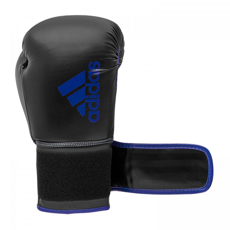 Πυγμαχικά Γάντια adidas HYBRID 80 - adiH80 Μαύρο/Μπλε - Image 2