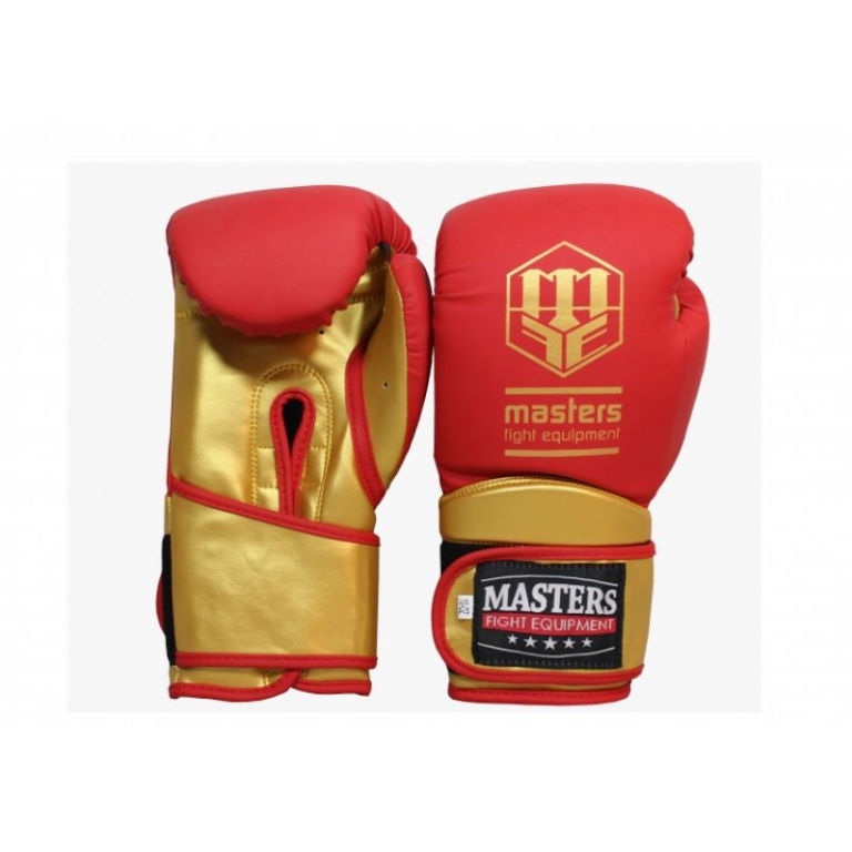 Masters Boxing Gloves RPU-COLOR/GOLD 10 oz 01439-0210 - Image 5