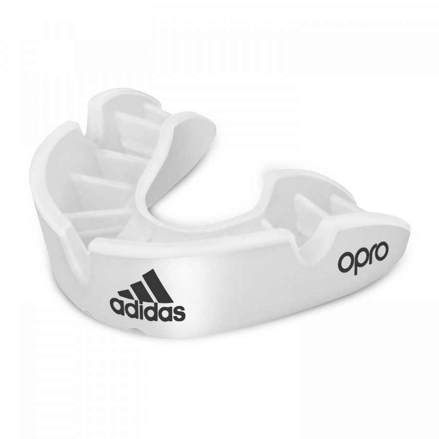 Μασέλα adidas/OPRO BRONZE TRAINING Level - adiBP31 Λευκή