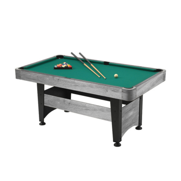 Τραπέζι μπιλιάρδου CHICAGO 4 grey oak 140x70cm GARLANDO - Image 2