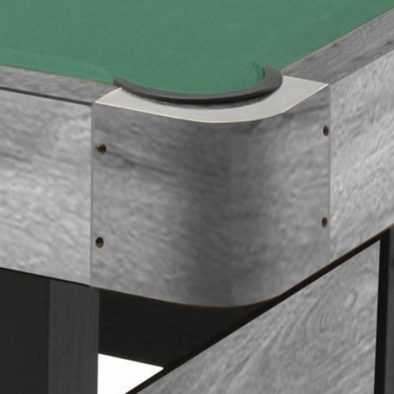 Τραπέζι μπιλιάρδου CHICAGO 4 grey oak 140x70cm GARLANDO - Image 3