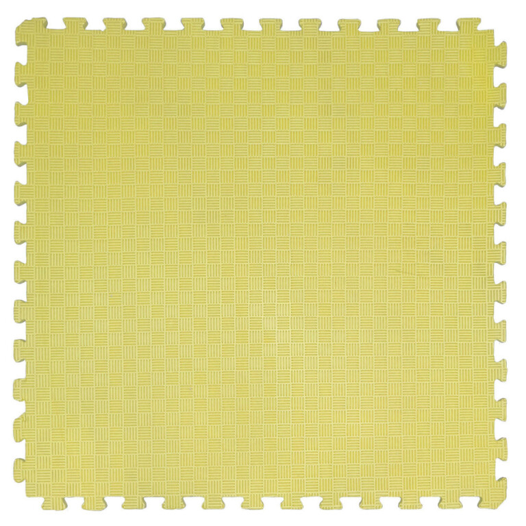 Στρώμα Τατάμι Παζλ EVA Αφρολέξ ECO PLAY 100x100x1.3cm Κίτρινο