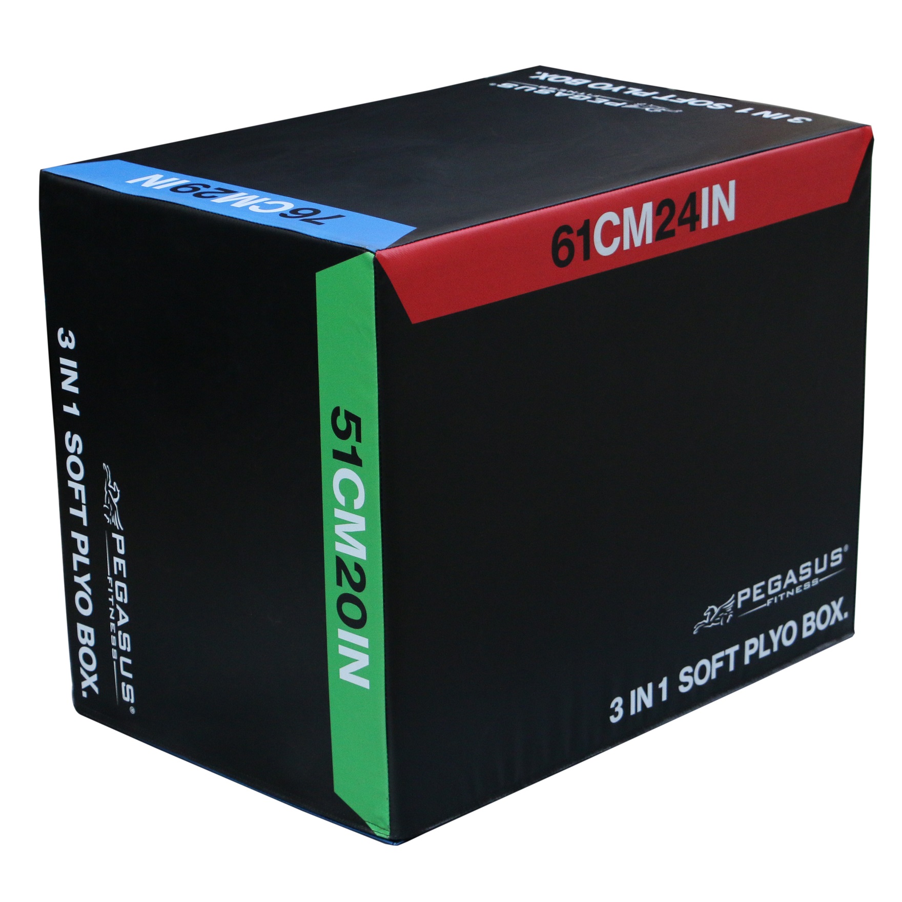 Pegasus 3 σε 1 Πλειομετρικό Κουτί Soft (Plyo Box)