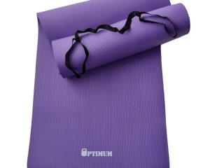 Στρώμα Γυμναστικής NBR 183x61x1,5cm Μωβ Optimum