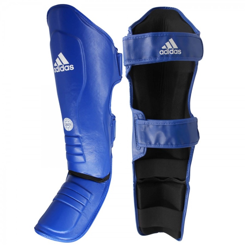 Επικαλαμίδες Kickboxing adidas WAKO Super Pro - Μπλε