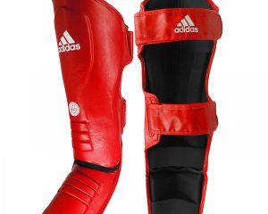Επικαλαμίδες Kickboxing adidas WAKO Super Pro - adiWAKOGSS11 - Κόκκινες