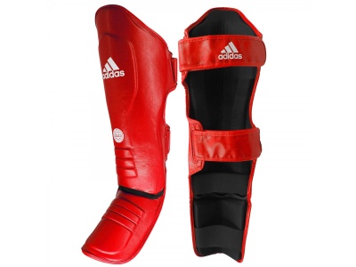 Επικαλαμίδες Kickboxing adidas WAKO Super Pro - adiWAKOGSS11 - Κόκκινες