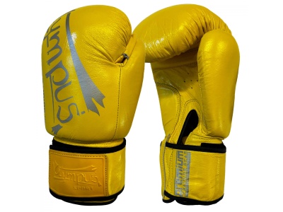 Γάντια Πυγμαχίας Olympus TRAINING IV Δέρμα-Κίτρινα
