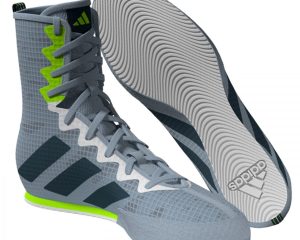 Παπούτσια Πυγμαχίας adidas BOX HOG 4 Γκρι/Μαύρο/Πράσινο