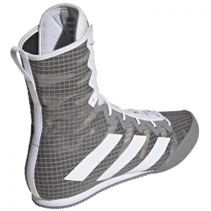 Παπούτσια Πυγμαχίας adidas BOX HOG 4 Γκρι/Λευκό - Image 3