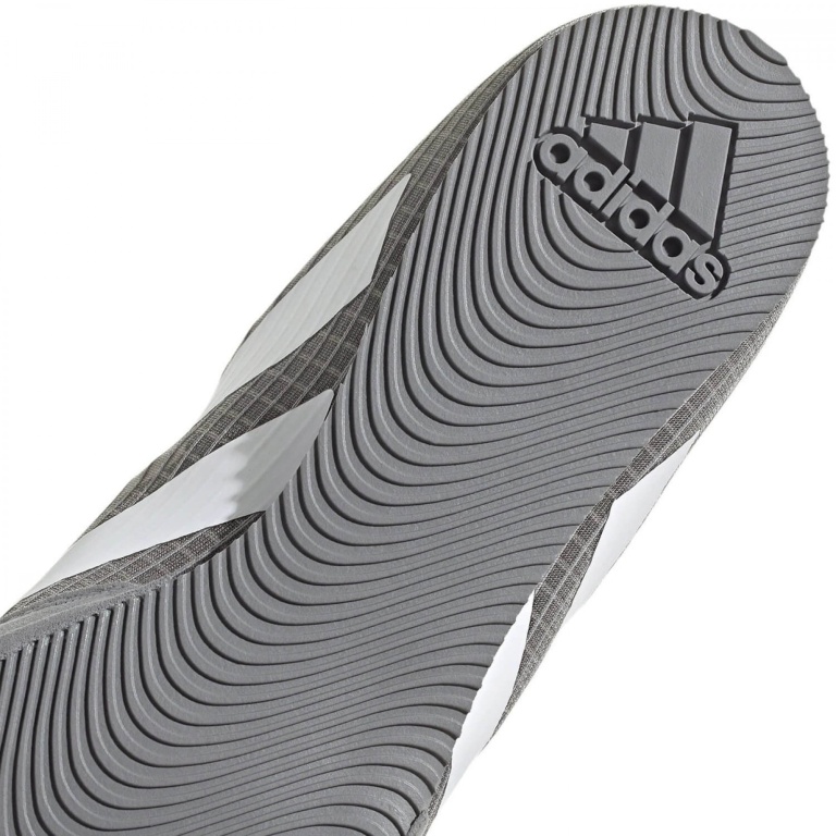 Παπούτσια Πυγμαχίας adidas BOX HOG 4 Γκρι/Λευκό - Image 9