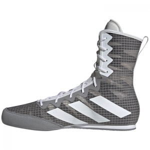 Παπούτσια Πυγμαχίας adidas BOX HOG 4 Γκρι/Λευκό - Image 5