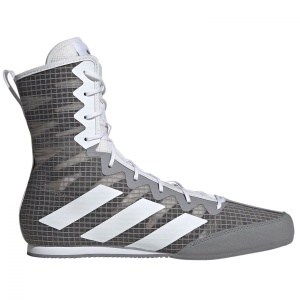 Παπούτσια Πυγμαχίας adidas BOX HOG 4 Γκρι/Λευκό - Image 4