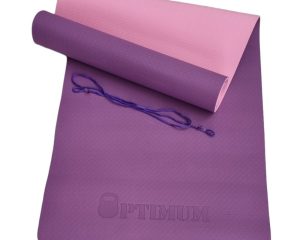 Στρώμα γυμναστικής Yoga Pilates επαγγελματικο Μωβ/Ροζ Optimum