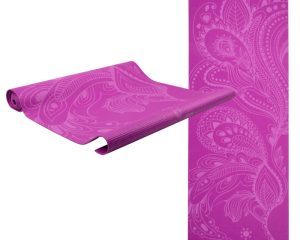 Στρώμα γυμναστικής Insportline Yoga Mat Spirit Μωβ